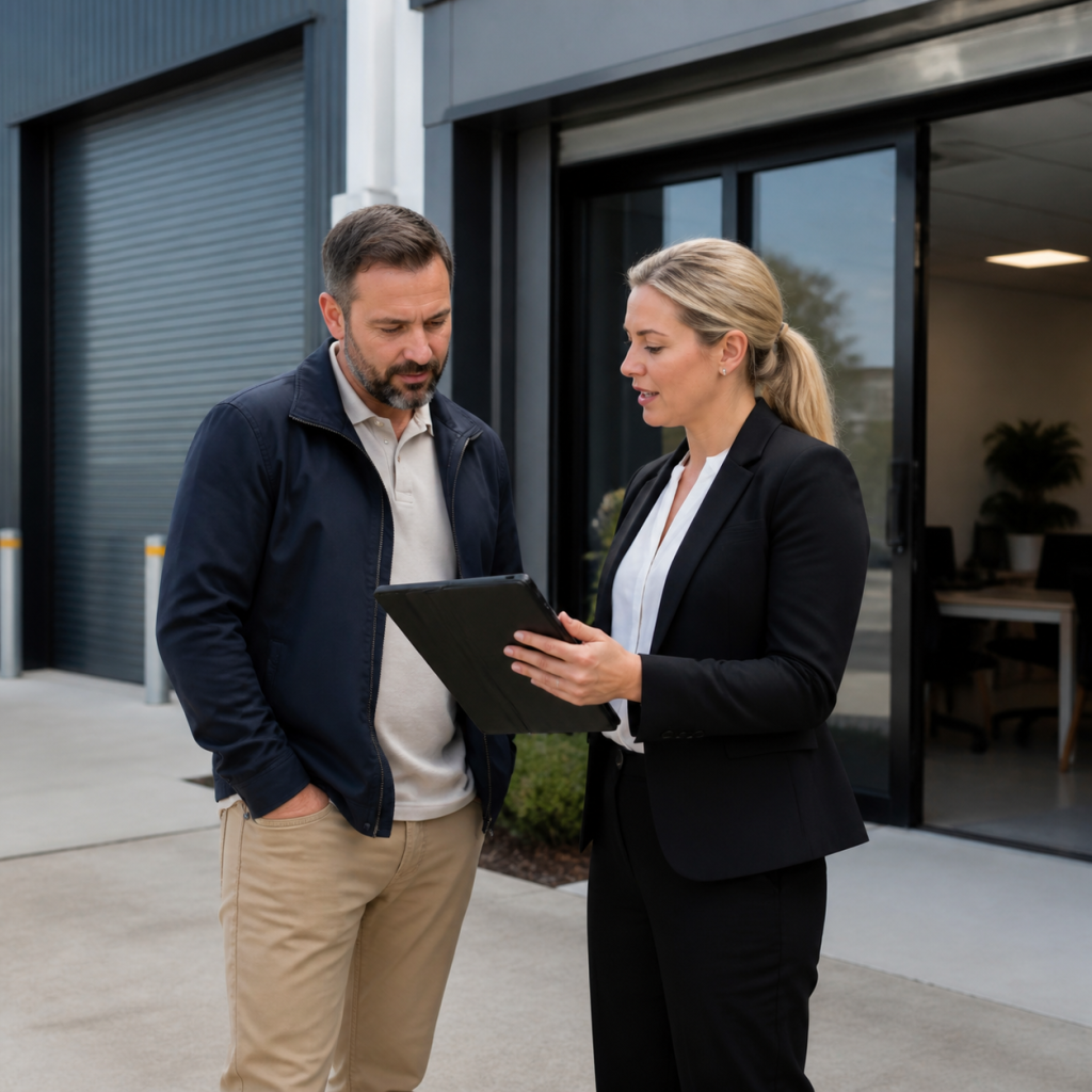 Commercial lending advice outside an Australian business premises